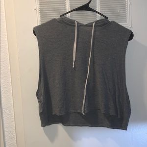 Gray crop top!